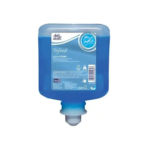 Refresh Azure FOAM, 1 Liter Blue - pack of 6 Refresh Azure FOAM, 1 Liter Blue - pack of 6