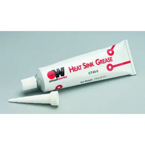 White Heat Sink Grease - 5 oz Tube - Military Grade