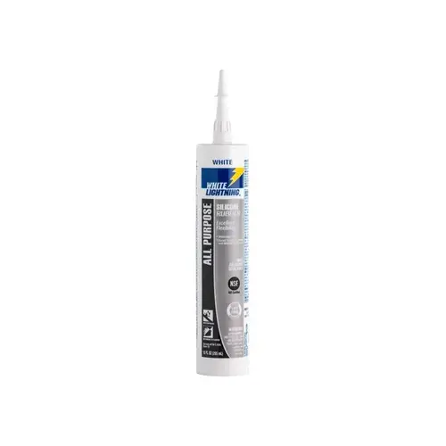 Joint Sealant: 10 oz Cartridge, White, RTV Silicone Joint Sealant: 10 oz Cartridge, White, RTV Silicone