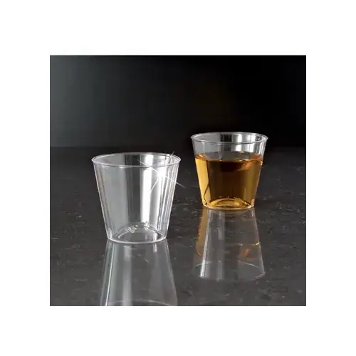 CLEAR WARE 1 OUNCE SHOT GLASS CLEAR WARE 1 OUNCE SHOT GLASS