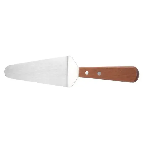 Pie Server w/Offset Wooden Hdl 4-