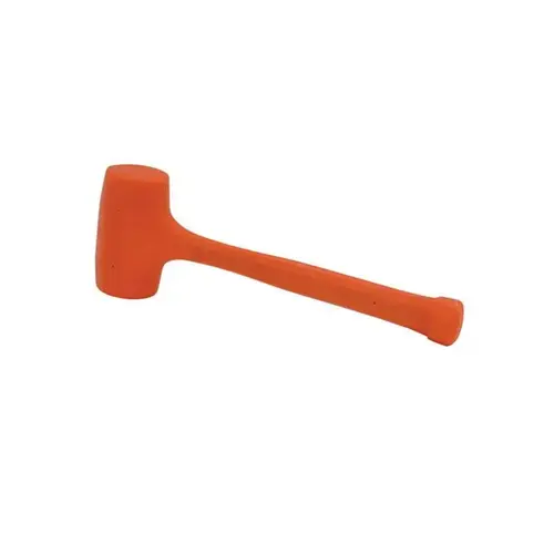 COMPO-CAST Series Dead Blow Hammer, 42 oz Head, Non-Sparking, Soft Head, Steel Head, 14-1/4 in OAL