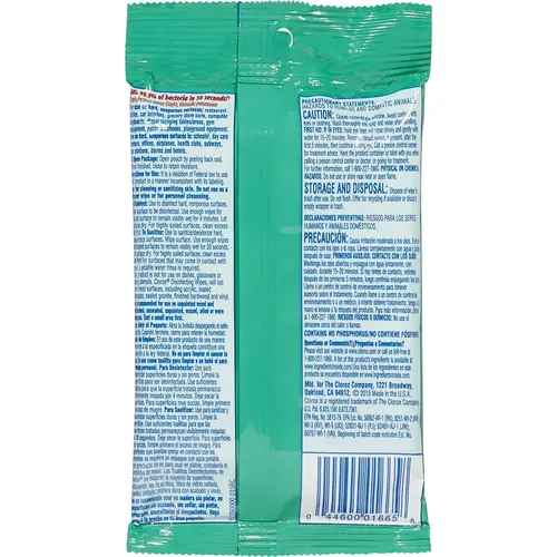 Fresh Scent Disinfecting Cleaning Wipes Pouch (9-Count)