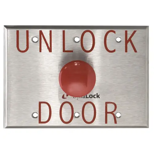 Pushbutton Satin Stainless Steel Pushbutton Satin Stainless Steel