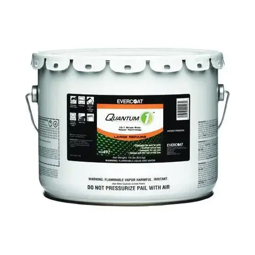 100497 Lightweight Premium Body Filler, 3 gal Pail, Off-White, Liquid 100497 Lightweight Premium Body Filler, 3 gal Pail, Off-White, Liquid