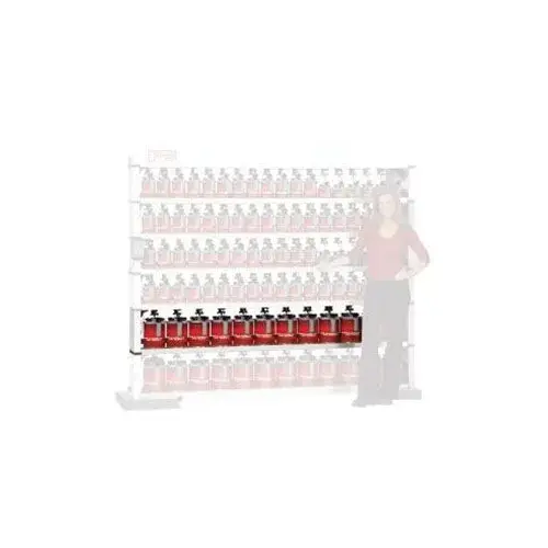 ANDH1001 Gallon Shelf, 88 in L x 13 in H x 16 in D, Use With: Quick-Mix 220 Plus Machine