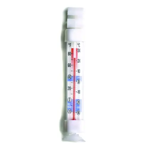 THERMOMETER REFRIGERATOR/FREEZER EASY READ.