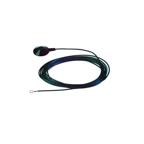 Mat Ground Straight Ground Cord - 15 ft Length Black; Terra Cotta/Black