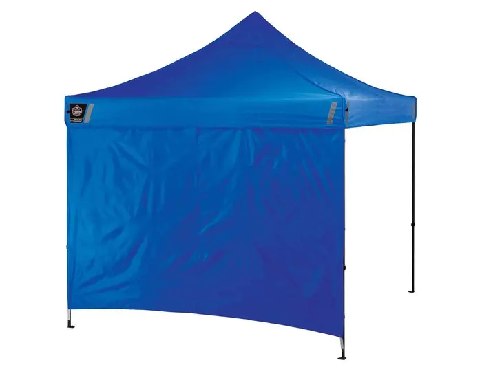 Ergodyne 6098 Blue Commercial Pop-Up Tent Sidewall - 10 ft Height 12997
