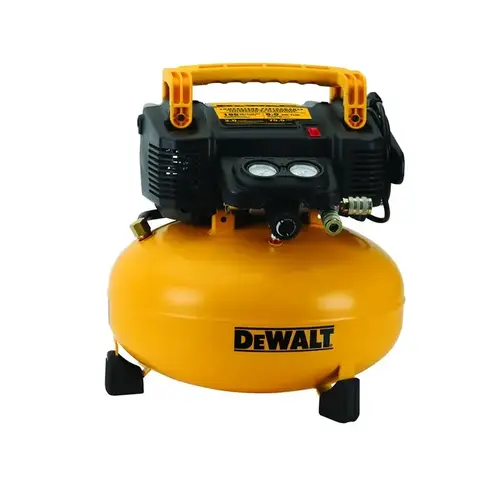 Heavy-Duty Compressor, 6 gal Tank, 0.9 hp, 120 V, 165 psi Pressure, 3.7 scfm Air Heavy-Duty Compressor, 6 gal Tank, 0.9 hp, 120 V, 165 psi Pressure, 3.7 scfm Air