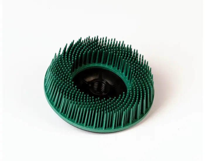 Scotch-Brite BD-ZB Series Bristle Disc 4-1/2 in Dia 120 Grit Fine Grade Ceramic White 24243