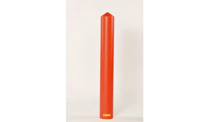 Eagle Red HDPE Post Sleeve - 57 Height - 9.375 Diameter 1737R Eagle Red HDPE Post Sleeve - 57 Height - 9.375 Diameter 1737R