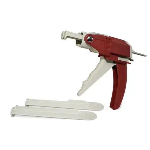 2-Part Applicator Gun - Supports 50 ml Cartridge - Manual - 10:1, 2:1, & 1:1 Mix Ratio Plungers Included 2-Part Applicator Gun - Supports 50 ml Cartridge - Manual - 10:1, 2:1, & 1:1 Mix Ratio Plungers Included
