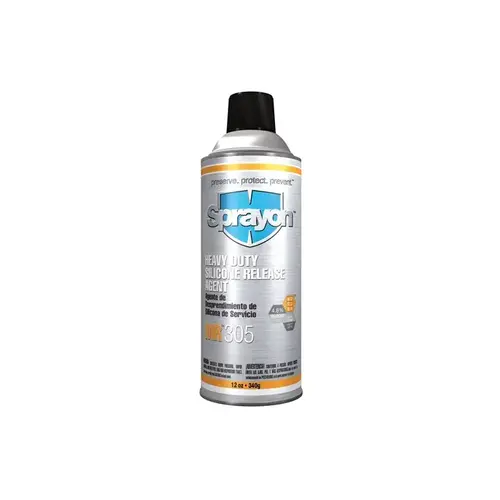 MR305 Clear Wet Film Release Agent - 12 oz Aerosol Can - 12 oz Net Weight - Paintable