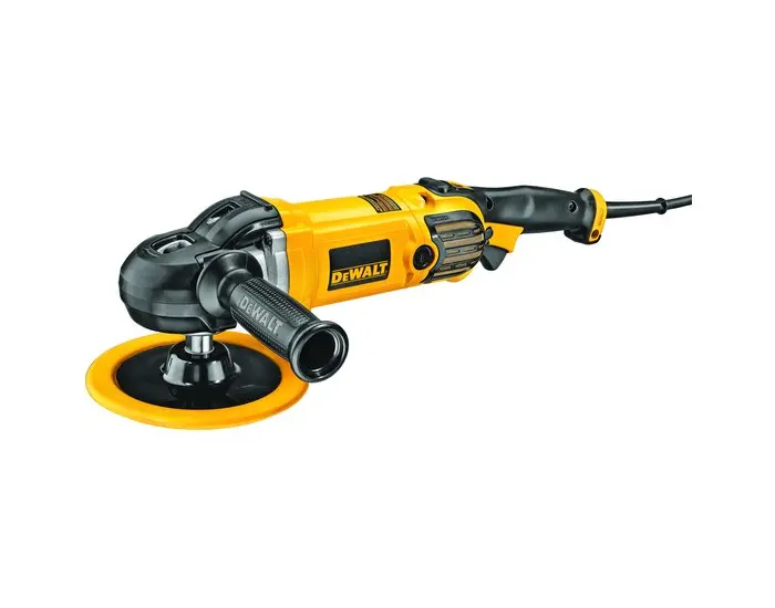 DEWALT Variable Speed Soft Start Corded Polisher 7 in 9 in Dia Pad 5/8-11 Arbor/Shank DWP849X