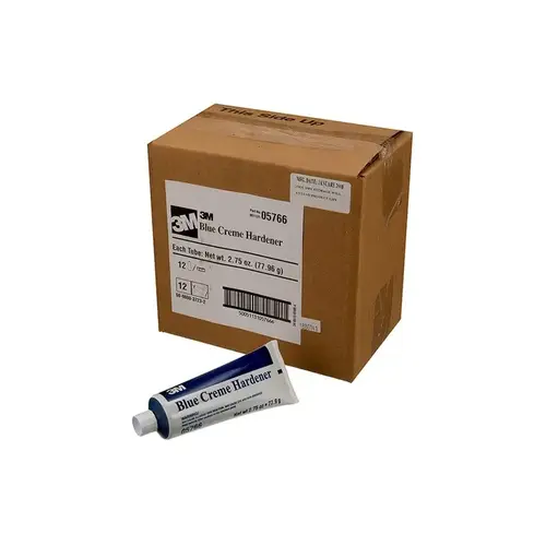 Hardener, 2.75 oz Tube, Blue, Paste Hardener, 2.75 oz Tube, Blue, Paste