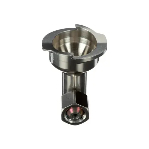Series 2.0 #S10 Adapter, 1/4 in - 19 TPI BSP R-Angle (Female), Use With: Series 2.0 Spray Cup System Series 2.0 #S10 Adapter, 1/4 in - 19 TPI BSP R-Angle (Female), Use With: Series 2.0 Spray Cup System