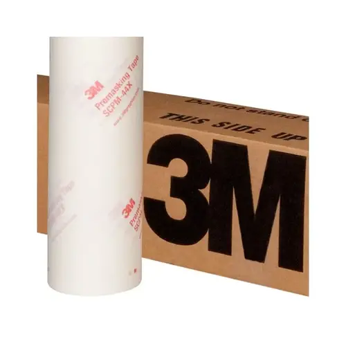 SCPM-44X Series Premasking Tape, 100 yd x 24 in, 5 mil THK, Clear SCPM-44X Series Premasking Tape, 100 yd x 24 in, 5 mil THK, Clear