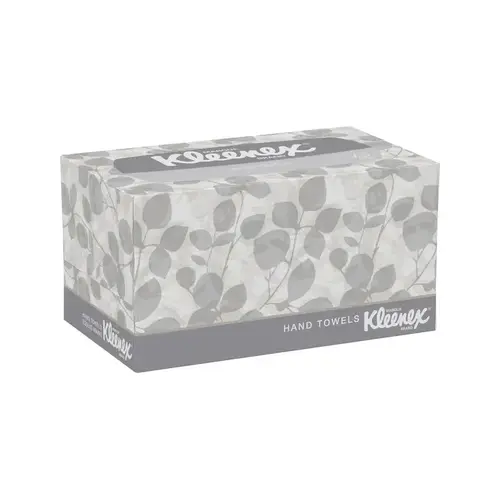 White 120 Paper Towel - 1 Ply - Folded - 10.5" Overall Length - 9" Width