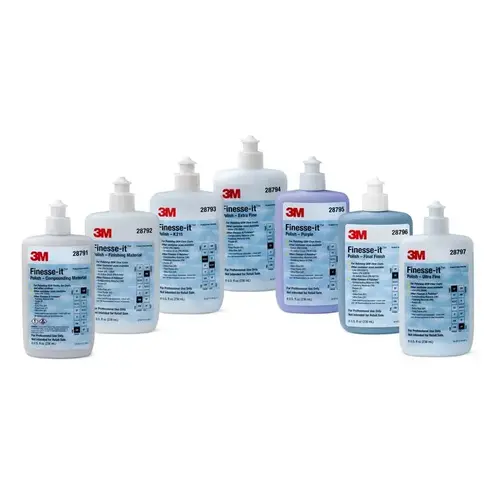Polish, 8 oz Bottle, White, Liquid Polish, 8 oz Bottle, White, Liquid