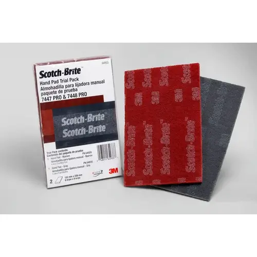 Hand Pad Trial Pack, 6 in W x 9 in L, Ultra Fine