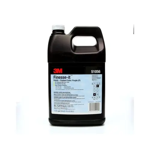 Finesse-it Polish, 1 gal, Purple, Bottle Container Finesse-it Polish, 1 gal, Purple, Bottle Container