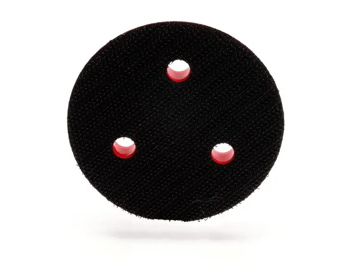3M 203 Series Dust Control Low Profile Disc Pad 3 in Dia 1/4 in - 20 TPI Arbor Hook and Loop Attachment Red - pack of 10 20350-XCP10 3M 203 Series Dust Control Low Profile Disc Pad 3 in Dia 1/4 in - 20 TPI Arbor Hook and Loop Attachment Red - pack of 10 20350-XCP10