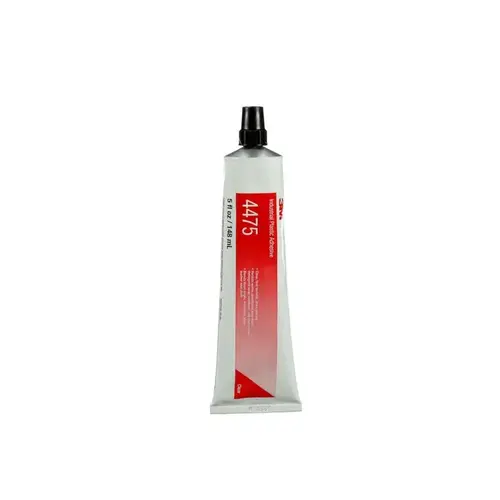 4475 Series Industrial Plastic Adhesive, 5 oz Tube, Liquid, Clear, 24 hr Curing 4475 Series Industrial Plastic Adhesive, 5 oz Tube, Liquid, Clear, 24 hr Curing