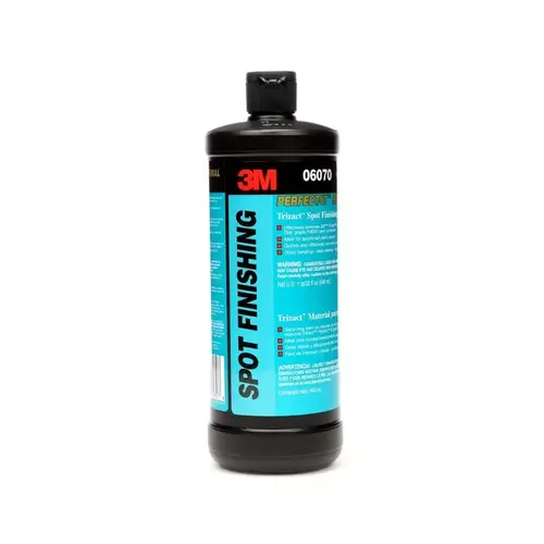 0 Spot Finishing Material, 946 mL Bottle, Green, Liquid 0 Spot Finishing Material, 946 mL Bottle, Green, Liquid