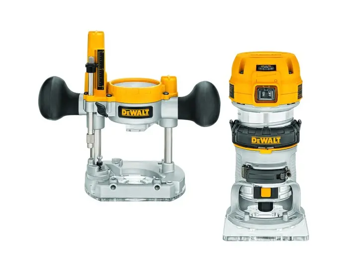 DEWALT Variable Speed Compact Router Combo Kit - 1 1/4 hp - Combo Base DWP611PK DEWALT Variable Speed Compact Router Combo Kit - 1 1/4 hp - Combo Base DWP611PK