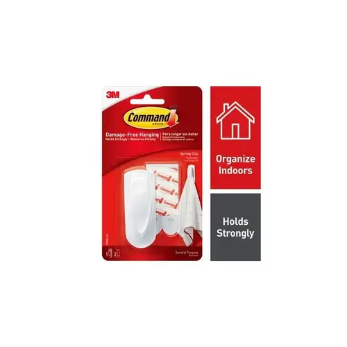 Spring Clip - 3" Length x 1.2" Width - pack of 6 Spring Clip - 3" Length x 1.2" Width - pack of 6