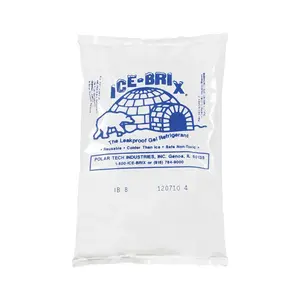 Shipping Supply IB8BPD Kraft Cold Packs - 6" x 4" x 0.75" White - pack of 36