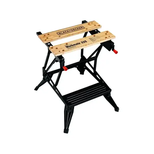 Workbench with One-Handed Clamp, 24 in OAW, 30 in OAH, 13-1/2 in OAD, 450 lb Capacity Workbench with One-Handed Clamp, 24 in OAW, 30 in OAH, 13-1/2 in OAD, 450 lb Capacity