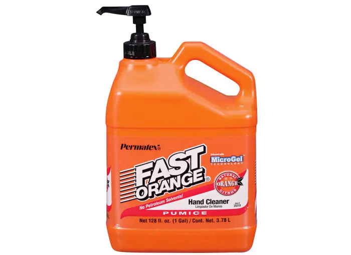 PERMATEX Pumice Hand Cleaner - Lotion 1 gal Bottle - Citrus Fragrance White 25219
