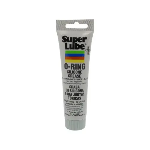 Silicone Grease NSF Approved Waterproof 3 oz Tube White