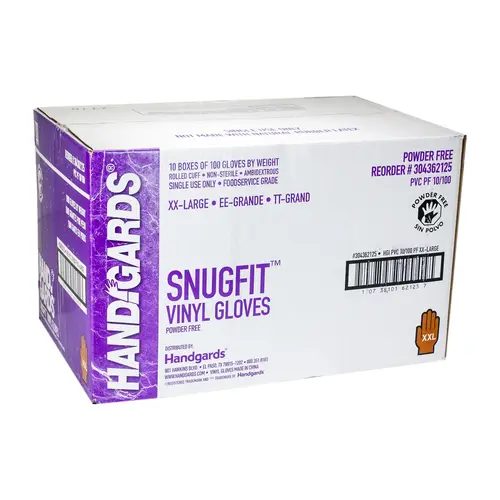 GLOVE VINYL POWDER FREE XX-LARGE GLOVE VINYL POWDER FREE XX-LARGE