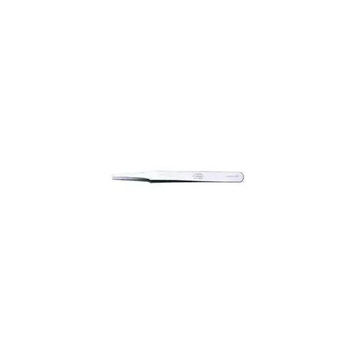 Utility Tweezers - Stainless Steel Straight Tip - 4 1/4" Length