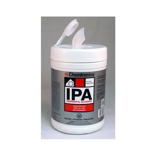 IPA Cleaning Wipe - 100 Wipes Pop-up Dispenser