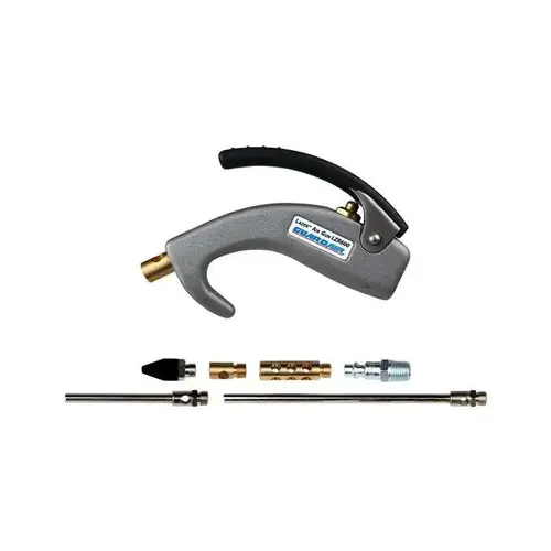 Safety Air Gun - 1/4" FNPT Inlet - 8 cfm - Metal