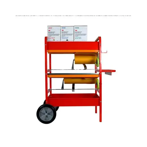 Cart Masker, 40-1/2 in L x 19-1/2 in W x 44-1/4 in H, Red Cart Masker, 40-1/2 in L x 19-1/2 in W x 44-1/4 in H, Red