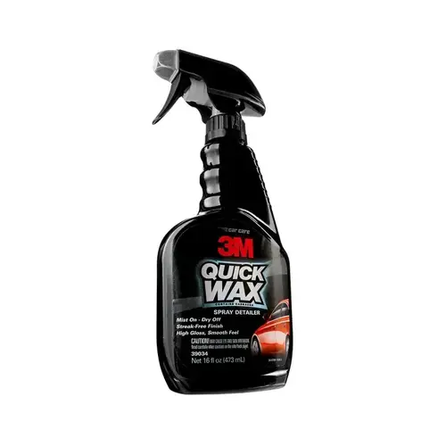 Quick Wax, 16 fl-oz Bottle, White, Liquid Quick Wax, 16 fl-oz Bottle, White, Liquid
