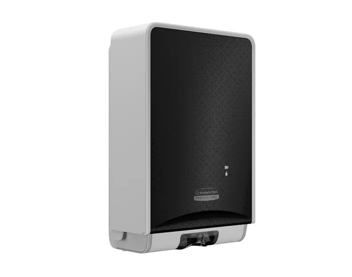 Kimberly-Clark PROFESSIONAL ICONa Automatic Soap and Sanitizer Dispenser () Black Mosaic Design Faceplate; 1 Dispenser and Faceplate / Cas 58724