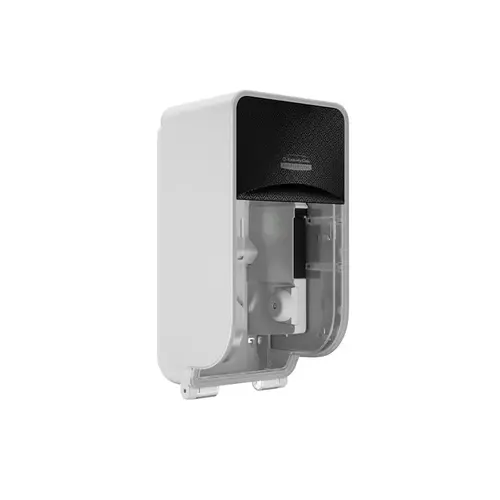 ICONa Coreless Standard Roll Toilet Paper Dispenser Vertical (58721), Black Mosaic Design Faceplate; ICONa Coreless Standard Roll Toilet Paper Dispenser Vertical (58721), Black Mosaic Design Faceplate;