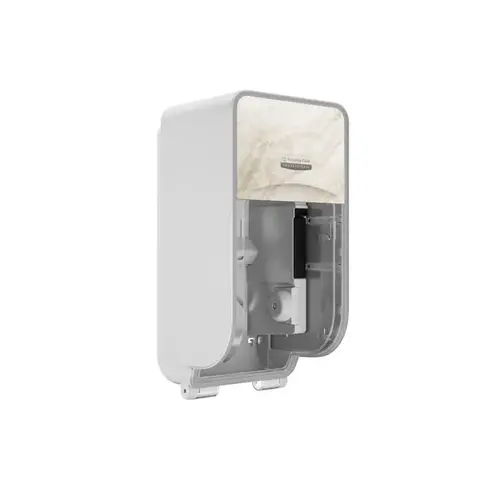 ICONa Coreless Standard Roll Toilet Paper Dispenser Vertical (58741), Warm Marble Design Faceplate; ICONa Coreless Standard Roll Toilet Paper Dispenser Vertical (58741), Warm Marble Design Faceplate;