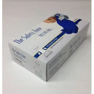 Safety Zone GVP9-2X-1C GLOVE PREMIUM POWDER FREE VINYL 2XLARGE NON-MEDICAL