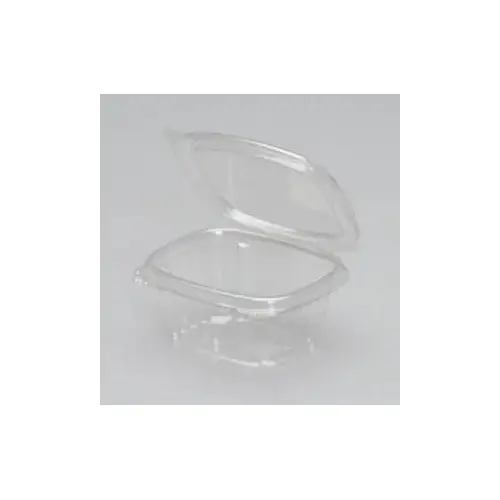 CONTAINER HINGED DELI 6 OZ CLEAR CONTAINER HINGED DELI 6 OZ CLEAR