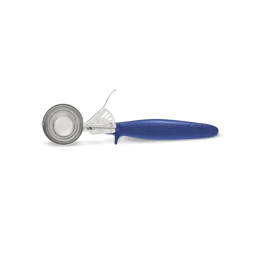 DISHER MICROBAN STAINLESS STEEL ERGOGRIP BLUE DISHER MICROBAN STAINLESS STEEL ERGOGRIP BLUE