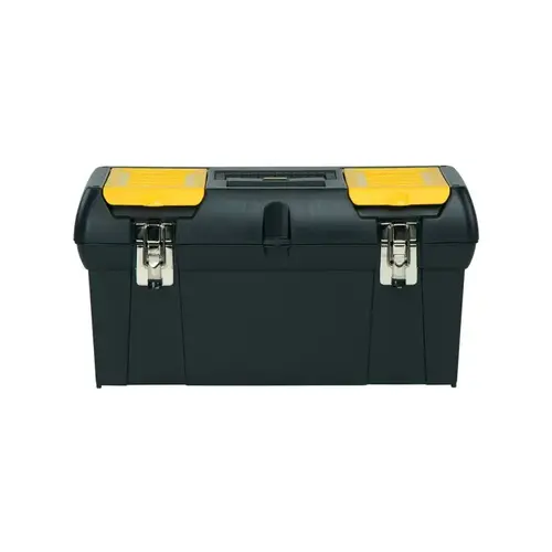 2000 Black Plastic Toolbox - 24" Length - 11.5" Wide 2000 Black Plastic Toolbox - 24" Length - 11.5" Wide