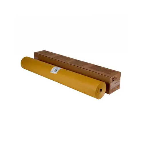Masking Paper, 36 in W x 750 ft L, 0.05 mm THK, Gold Masking Paper, 36 in W x 750 ft L, 0.05 mm THK, Gold