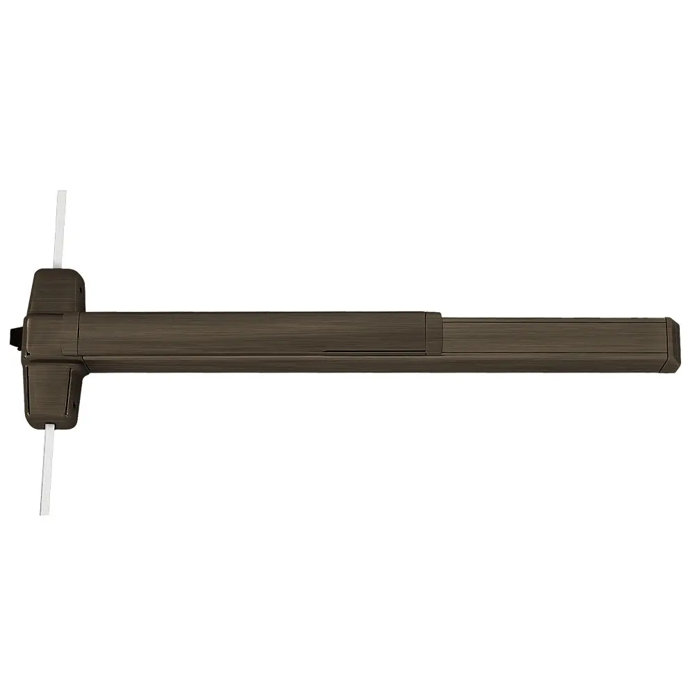 Von Duprin Three-Point Locking Exit Devices Aged Bronze SS9857EO-F 3 643E LHR Von Duprin Three-Point Locking Exit Devices Aged Bronze SS9857EO-F 3 643E LHR